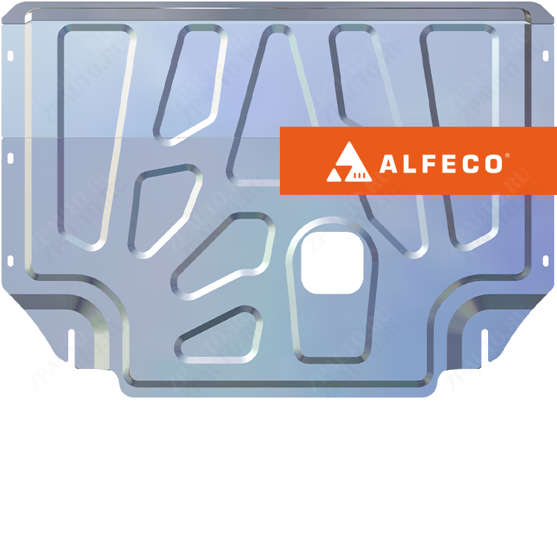 Защита  картера и КПП Ford Transit   FWD 2015-2022 V-2,2 , ALFeco, сталь 2мм, арт. ALF0740st-1