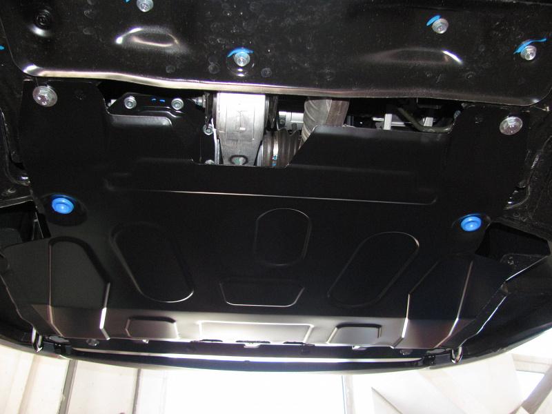 Защита картера и КПП для DAEWOO Gentra  2013 - 2015, V-, Sheriff, сталь 1,8 мм, арт. 06.2461 V2