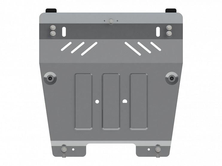 Защита картера и КПП для RENAULT Duster  2015 -, V-1,6  МТ4 wd; 2.0 МТ 4wd, Sheriff, алюминий 4 мм, арт. 18.2766