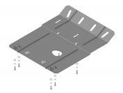 Защита двигателя стальная Motodor для BMW 3er Е36 1990-1998 (2 мм, сталь), 00205