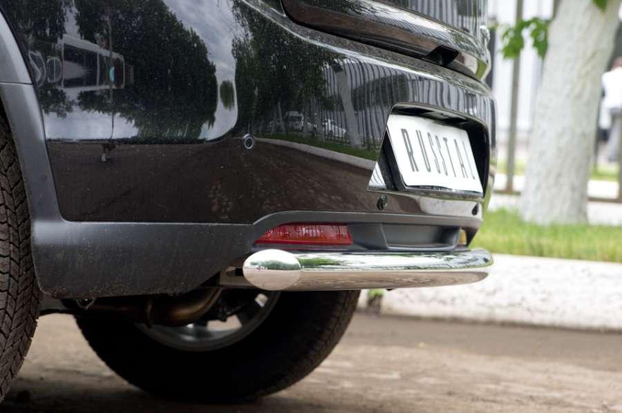 Защита заднего бампера d57 для Citroen C4 Aircross 2012, Slitkoff C4Z-000557