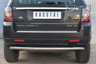 Защита заднего бампера d63 волна для Freelander 2 2013, Руссталь LFRZ-001496