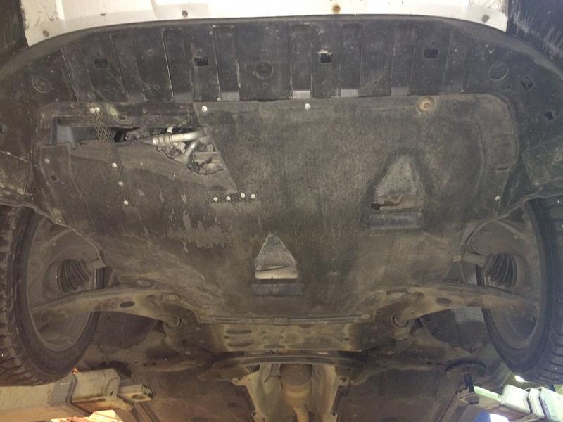 Защита картера и КПП для VOLVO V 40 Cross Country  2013 -, V-2,5 T  АТ, Sheriff, сталь 2,5 мм, арт. 25.2435