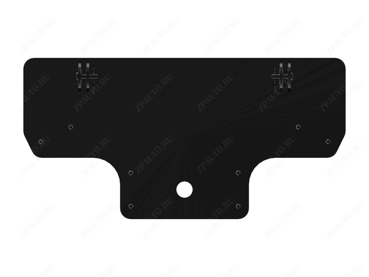 Площадка для крепления снегового отвала для POLARIS RZR 570 2012-19, сталь 5 мм, STORM, арт. MP 0134