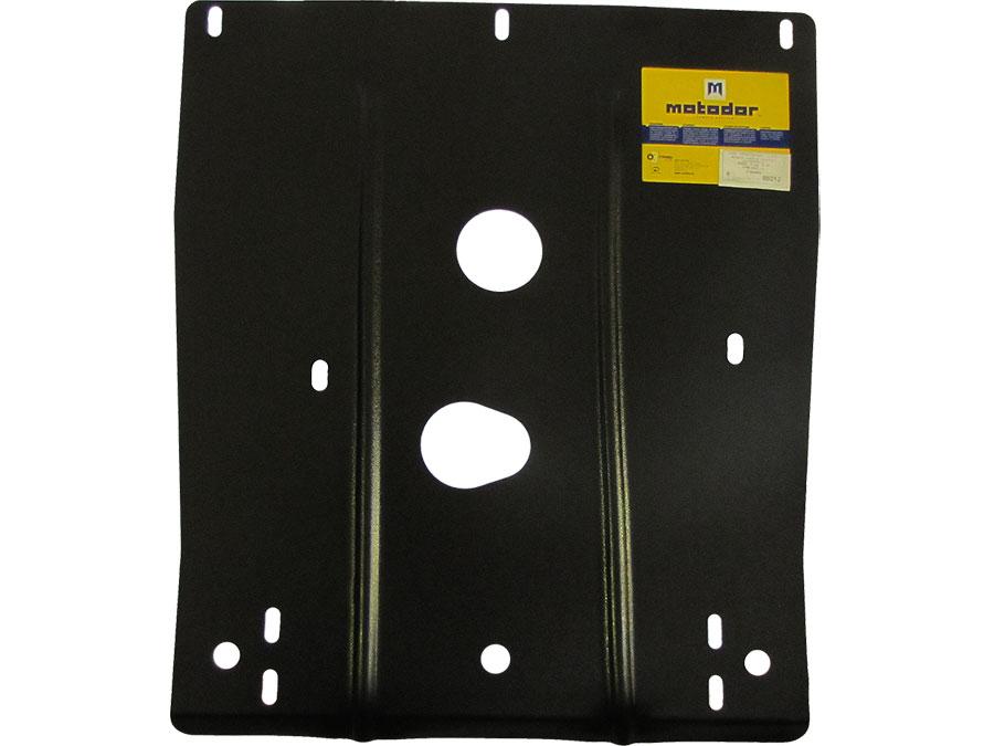 Защита двигателя, радиатора стальная Motodor для BMW 3er Е46 1998-2001 (2 мм, сталь), 00212