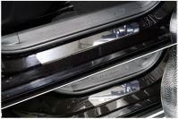 Накладки на пороги (лист зеркальный) 4шт для автомобиля HAVAL Jolion (1,5 л., 2WD) 2021- TCC Тюнинг арт. HAVJOL21-08