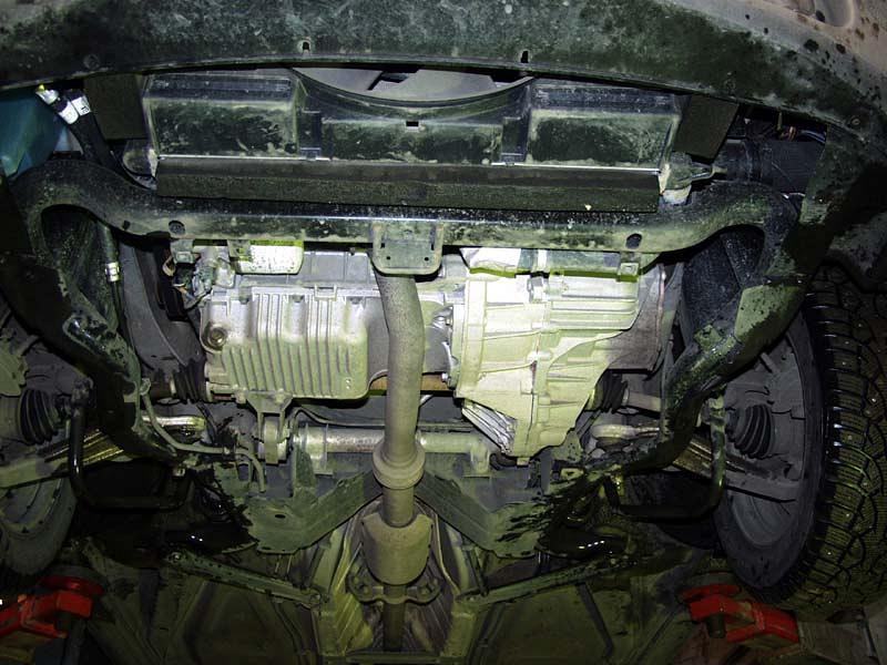 19.0471 Защита картера и КПП Rover 75 RJ V-1,8;2,0;2,5;2,0D (1999-2004) (сталь 2,0 мм)
