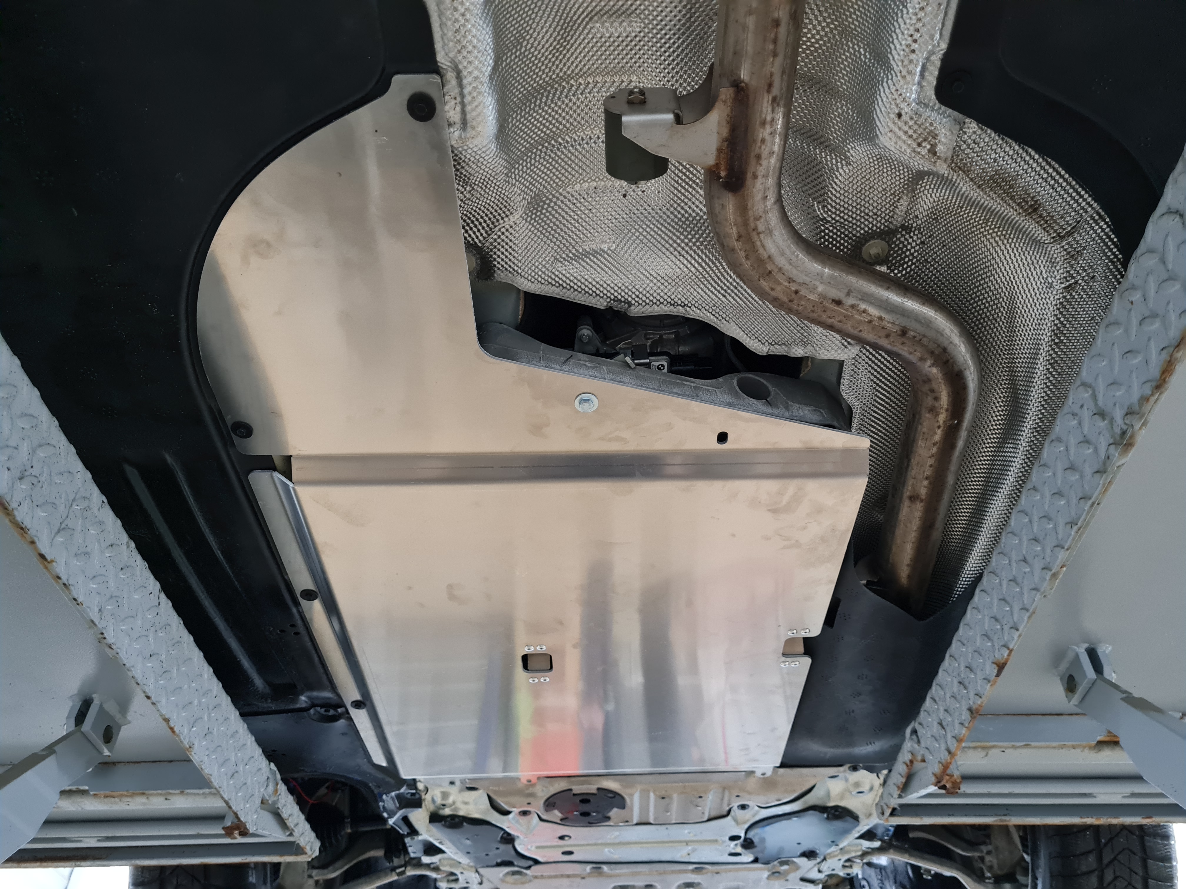 34.18ABC ЗАЩИТА АКПП BMW 3ER, G20, V - 2.0D , 4WD (2019-) (Алюминий 4 мм)