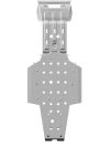 Защита днища для YAMAHA Grizzly 700/550 2007-14, алюминий 4 мм, STORM, арт. 1673