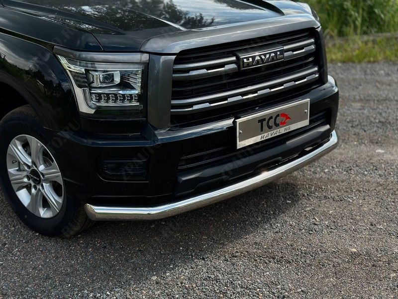 Защита передняя нижняя 76,1 мм Haval H5 Diesel 4WD 2024 арт. HAVH524-05