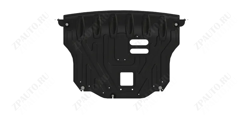 Защита картера и КПП для KIA Soul   2019 - V-1.6  МТ FWD; 1,6 T-GT DCT FWD; 2,0 АТ FWD, Sheriff, сталь сталь 2,0 мм, арт. 11.4890 V3