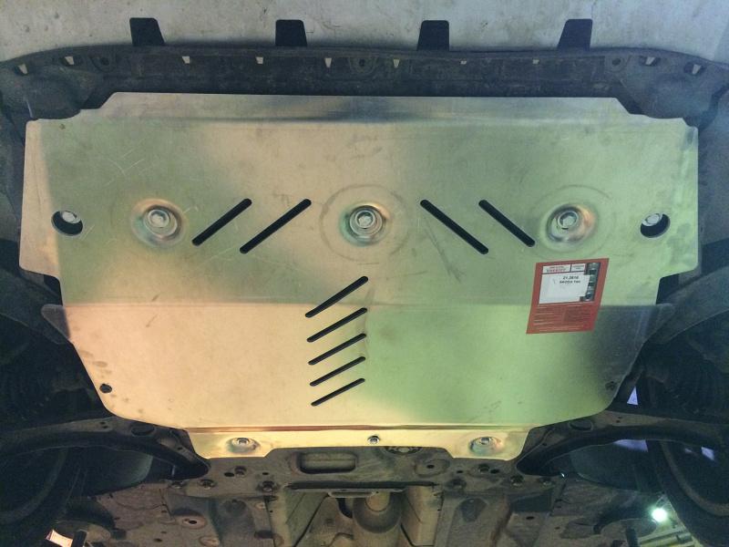 Защита картера и КПП для SKODA Yeti  2011 - 2018, V-1.2TSI MT, Sheriff, алюминий 5 мм, арт. 21.2616