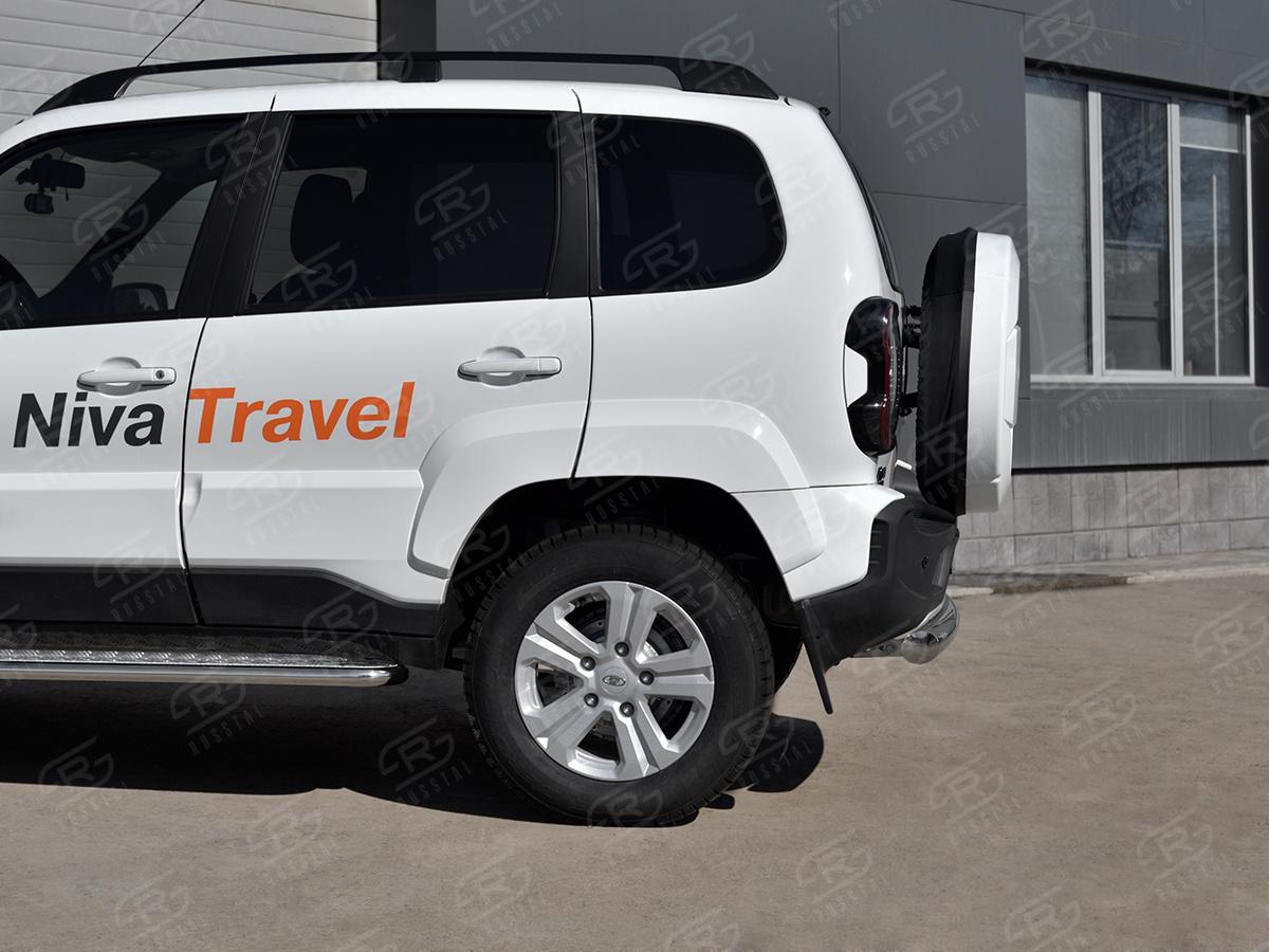 LADA NIVA TRAVEL 2021- Защита заднего бампера d76 дуга LNTZ-003564