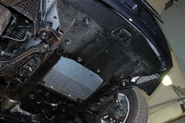 Защита картера для SSANG  YONG Rodius  2005 - 2011, V-2,7 TD, Sheriff, сталь 2,5 мм, арт. 29.1212