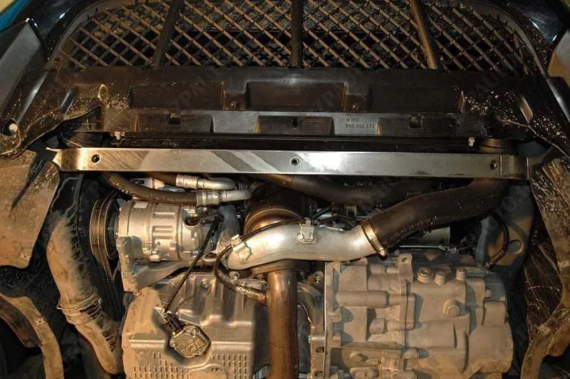 Защита картера и КПП для VOLKSWAGEN Tiguan  2009 - , V-1.4; 2.0; 2.0TDI, Sheriff, алюминий 4 мм, арт. 26.2612