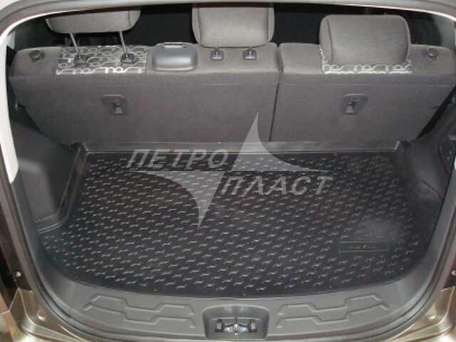 Ковер в багажник для Kia Soul 5D HB 2009-, Петропласт PPL-20747113