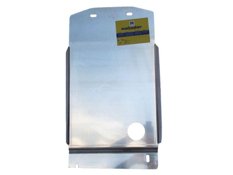 Защита кпп алюминиевая Motodor для Infiniti FX35 II 2008-2014 (5 мм, алюминий), 38006