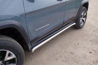 Пороги труба 60,3 мм для автомобиля Jeep Cherokee (Traihawk) 2014-, TCC Тюнинг JEEPCHERTRAIL14-09