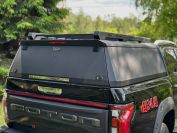 Кунг (алюминий Premium Black) 2мм Foton Tunland V7 2.0 Diesel АКПП 4WD 2024 арт. FOTTUNV725-01BLACK