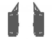 Защита порогов для ARCTIC CAT Prowler  XTX 2008-15, алюминий 4 мм, STORM, арт. 1518