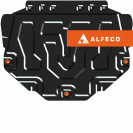 Защита  картера и КПП Mazda Atenza GJ; GL 2012-2019 V-2,0  , ALFeco, сталь 2мм, арт. ALF1307st-2