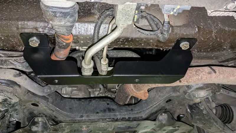 Защита контура охлаждения батареи для BYD Tang  2021 - V-1.5T CVT FWD, Sheriff, алюминий AL 4 мм, арт. 28.6439