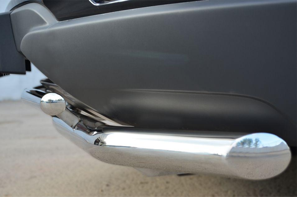 Защита переднего бампера d57/42 для Opel Antara 2012, Slitkoff OAZ-001366