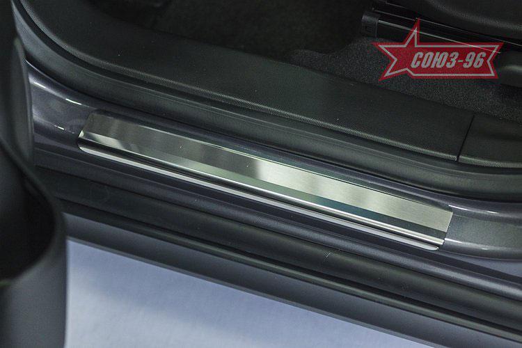 Накладка на внутренние пороги без логотипа для Chevrolet Orlando 2012, Союз-96 CHOR.31.3799