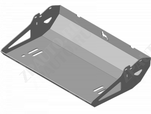 Защиты Грузовые Motodor (Радиатор, Змеевик компрессора), 6 мм, Сталь для MAN TGS 2007- арт. 24810