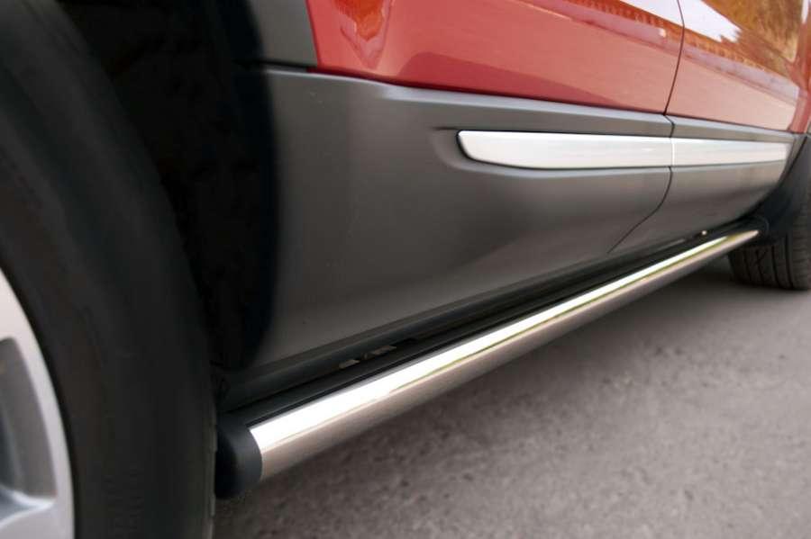 Пороги труба d57 вариант 2 для Land Rover Evoque Prestige Pure, Slitkoff REPT-0008042