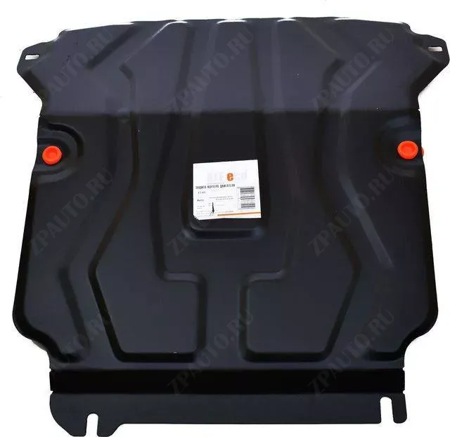 Защита  радиатора и картера для Nissan Pathfinder (R51) 2004-2014  V-2,5; 4,0; 3,0D , ALFeco, сталь 2мм, арт. ALF1505st-1