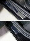 Накладки на пороги (лист зеркальный) для автомобиля Hyundai Elantra 2020- TCC Тюнинг арт. HYUNELA21-05