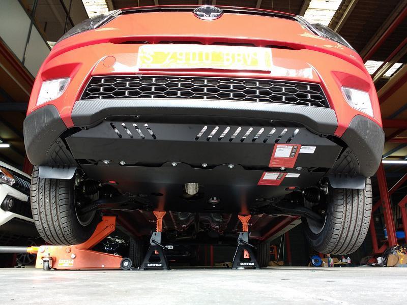 Защита радиатора для SSANG  YONG Tivoli  2016 -, V-1,6 MT, FrontWD, Sheriff, сталь 2,0 мм, арт. 29.3050