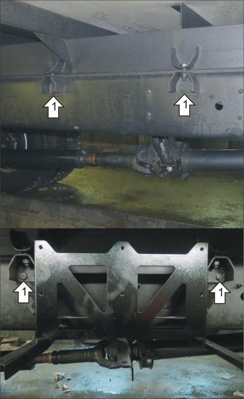 Защиты Грузовые Motodor (Ящик для инструмента), 1,5 мм, Сталь для Isuzu FVR34 2013- арт. 26414