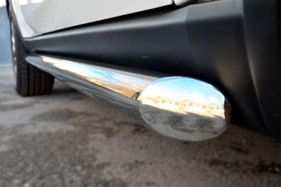 Защита порогов d57 вариант 1 для Jeep Grand Cherokee 2013, Slitkoff JGCT-0015291