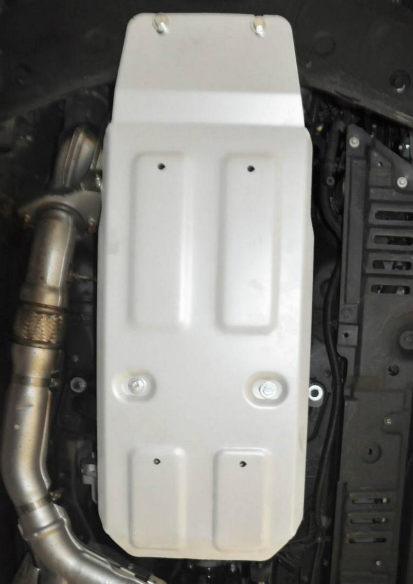 Защита КПП Rival для Infiniti FX 35 II 2008-2011, штампованная, алюминий 3 мм, с крепежом, 333.2402.1