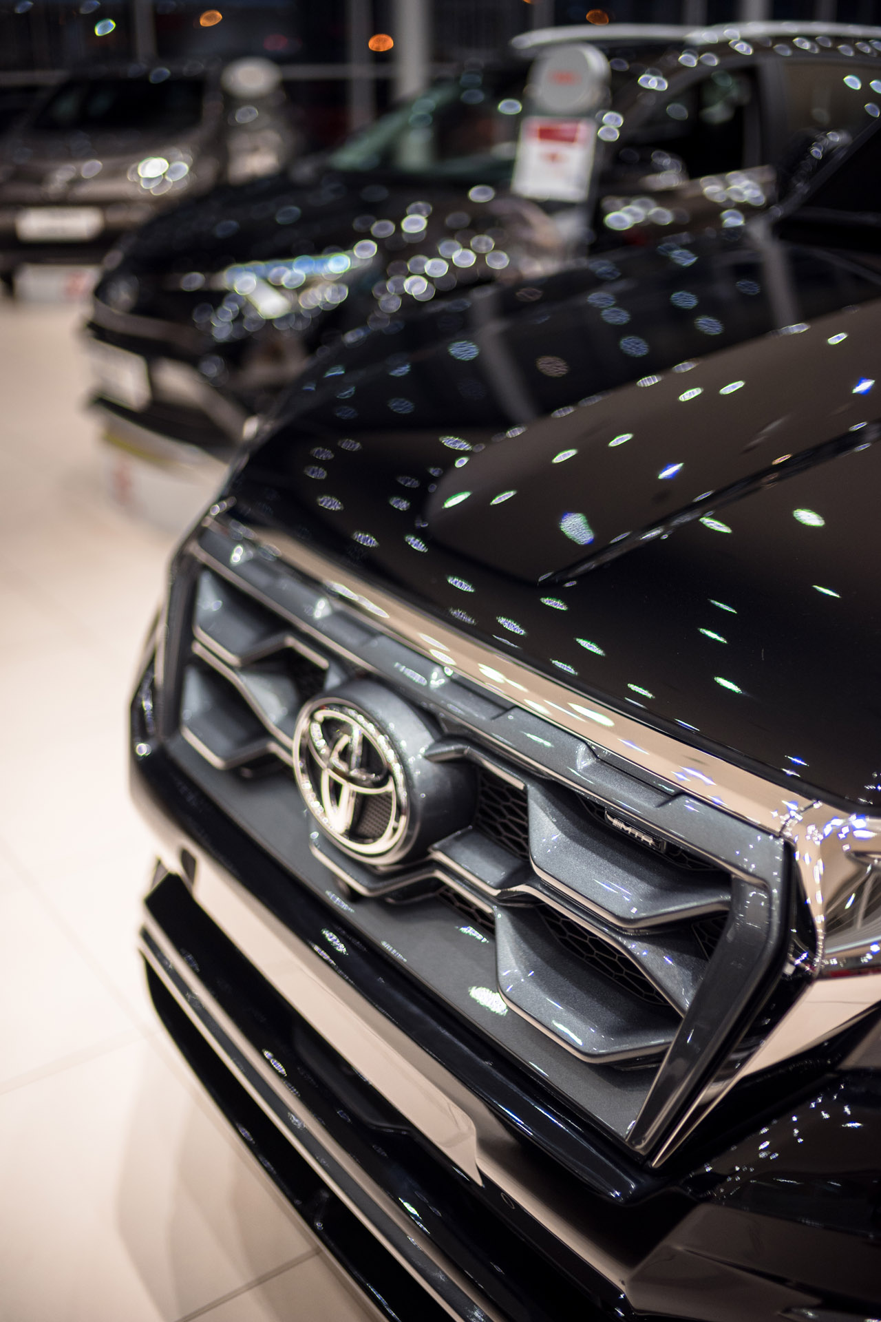 Решетка радиатора в сборе для Toyota Land Cruiser Prado 2017-2025, MTR, арт. MTR-J150-180304