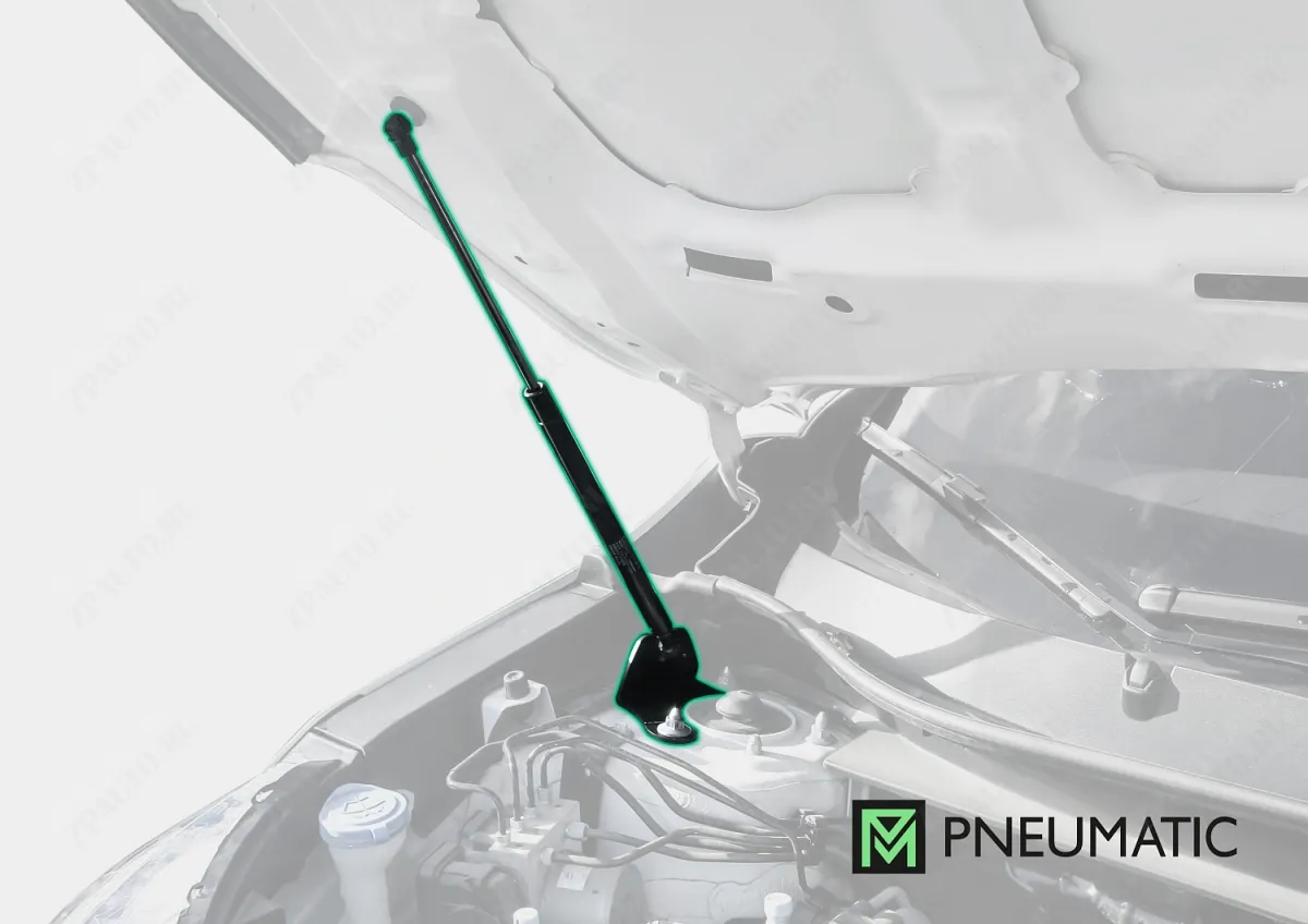 Комплект упоров капота Pneumatic Honda CR-V (2017-), Rival, арт. KU-HO-CRV-00