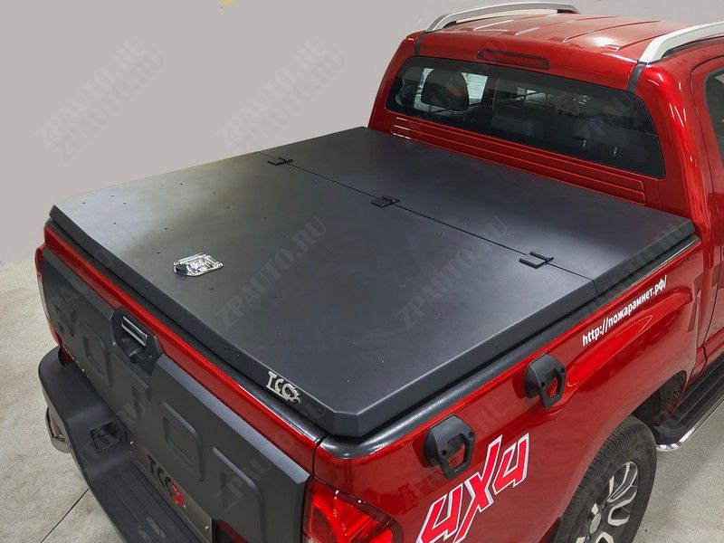 Крышка кузова (алюминий Premium Black) Foton Tunland G7 2.0 Diesel АКПП 4WD 2024 арт. FOTTUNG724-03