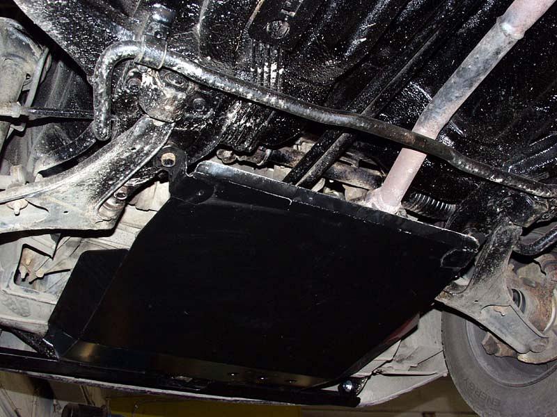 Защита картера и КПП для SUZUKI Swift  1989 - 2000, V-1,3; 1,6, Sheriff, сталь 2,0 мм, арт. 23.0048