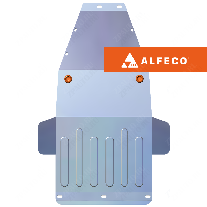 Защита  картера и КПП Lada Niva 2131 1993-2008 V-1,7 , ALFeco, алюминий 4мм, арт. ALF2812al-1