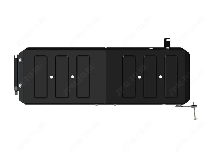 Защита топл. бака для SSANG  YONG Rexton Sport/Musso   2018 -, V-2,2D, 2,0, MT, AT AWD; RWD  , Sheriff, сталь 2,5 мм, арт. 29.3920 V1