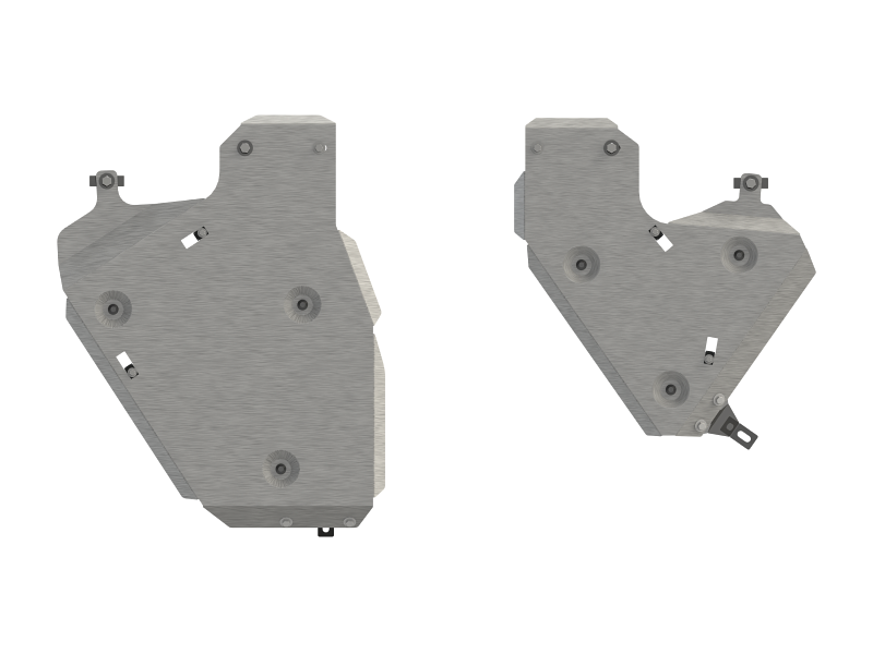 Защита топл. бака для PORSCHE Cayenne S  2018 -, V-2.9T AT 4WD , Sheriff, алюминий 4 мм, арт. 35.4024