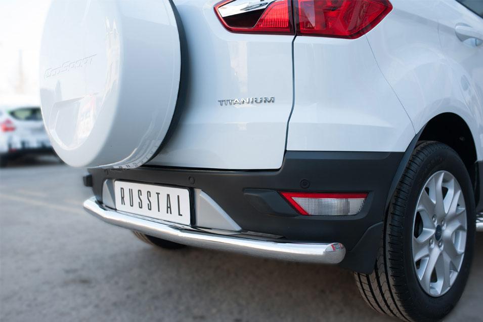 Защита заднего бампера d57 для Ford EcoSport 2014, Slitkoff FEZ-002062