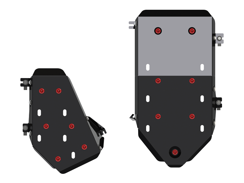 Защита топл. бака для VOLKSWAGEN Touareg  2010 - 2018, V-3,6; 3,0TDI, Sheriff, сталь 2,5 мм, арт. 26.4129