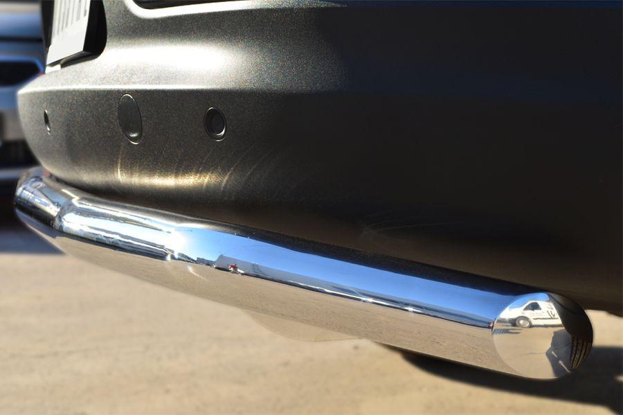 Защита заднего бампера d57 для KIA Sportage 2010-2015, Slitkoff KSGZ-001678