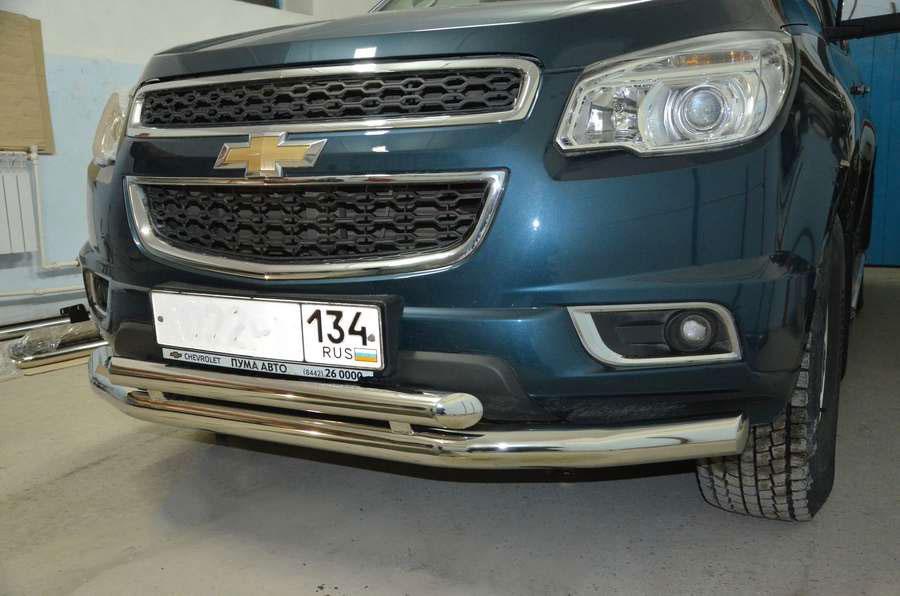 Защита переднего бампера для автомобиля CHEVROLET Trailblazer 2013. CTB.13.03, Россия