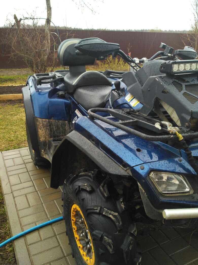 Расширители колесных арок для CAN-AM Outlander Max G1  2007-13, STORM, арт. MP 0302