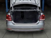 VOLKSWAGEN POLO 2015-2020 Накладка на задний бампер RUSSTAL (нерж., шлиф) VWPN-003407