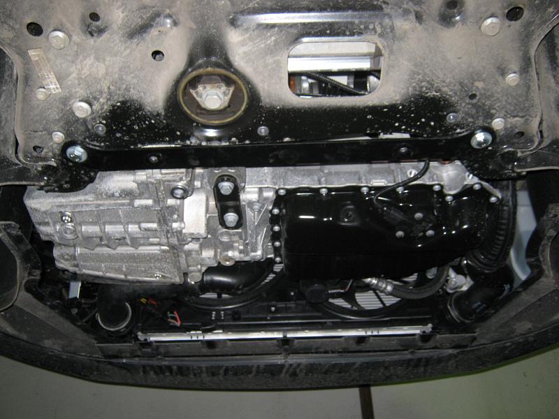 Защита картера и КПП для VOLKSWAGEN Golf VI  2008 - 2013, V-1,2TSI, 1.4TSI, 1.6, 1.8TSI, Sheriff, алюминий 5 мм, арт. 21.1989